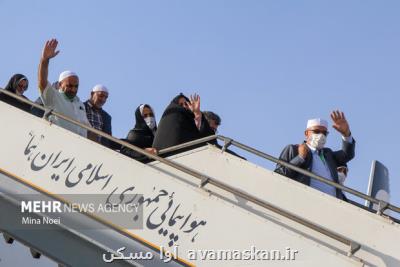 بازگشت حجاج از جده با ۶ پرواز به سه فرودگاه بین المللی کشور