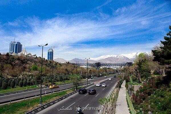 کیفیت هوای پایتخت در آخرین روز سال قابل قبول است