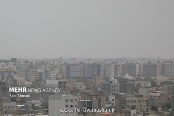 کاهش کیفیت هوا در غالب مناطق کشور تا دوشنبه