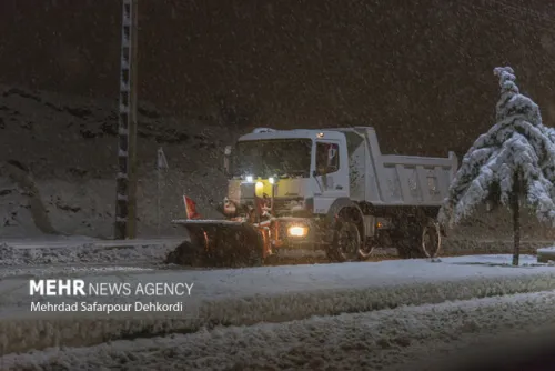 باران و برف سرتاسر کشور را فرا می گیرد راهداری در آماده باش کامل