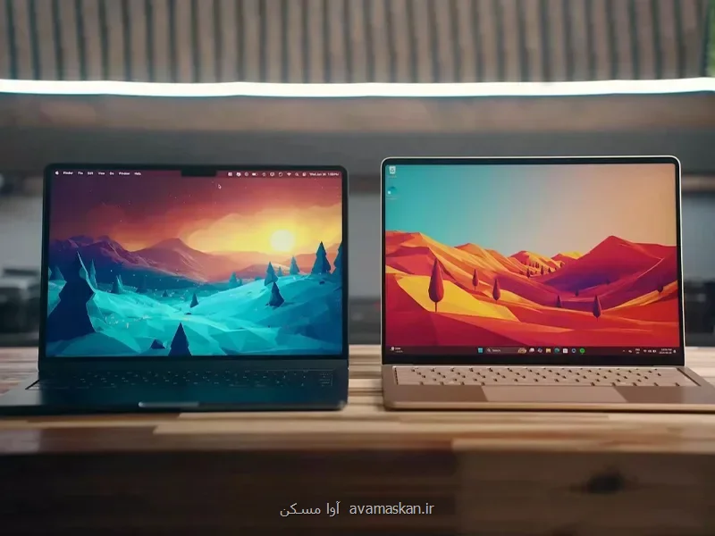 مقایسه سرفیس لپ تاپ ۷ با مک بوک ایر M3
