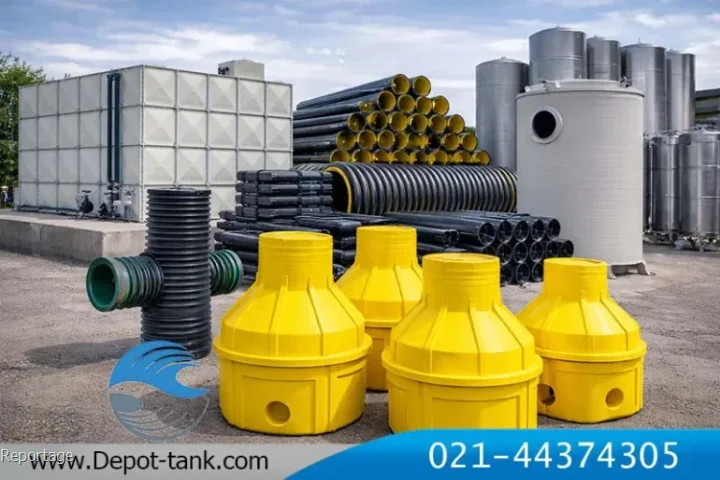 مرجع تخصصی طراحی و تولید انواع مخازن در ایران