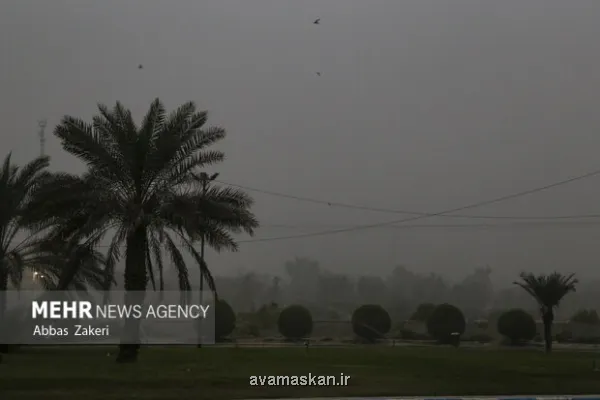 اخطار نارنجی اداره هواشناسی وزش باد شدید و گرد و خاک در ۶ استان کشور